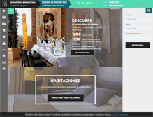 Tablet Screenshot of hotelmonasteriobenedictino.com